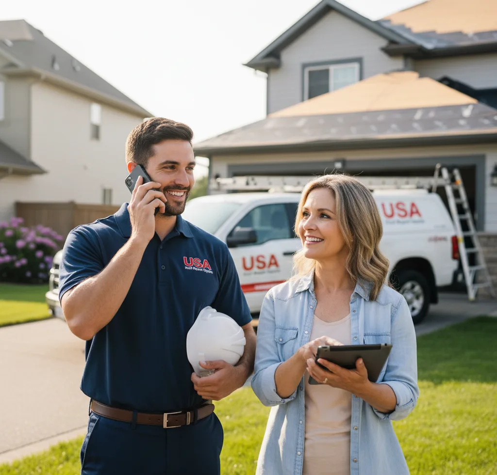 USA Roof Repair Experts customer support in Powell